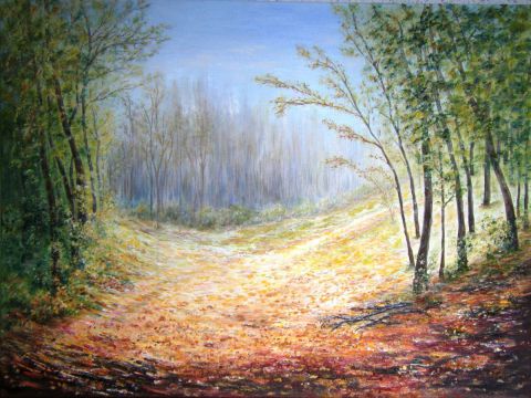 Chemin dans la forêt